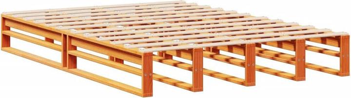 Image du produit vidaXL Bett mit Regal (150 x 200 cm)