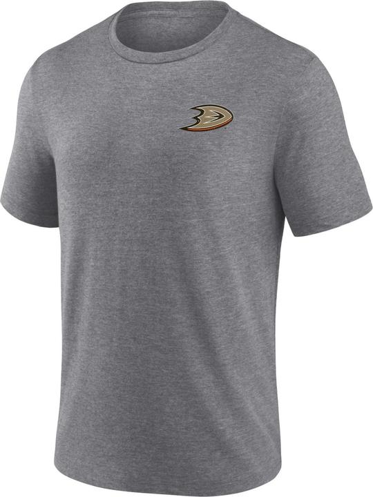 Immagine prodotto Fanatics Camicia Anaheim Ducks Tri-Blend Backprint grigio erica - XL (XL)