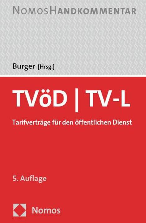 Actual product image TVöD - TV-L (German, Ernst Burger, 2024)