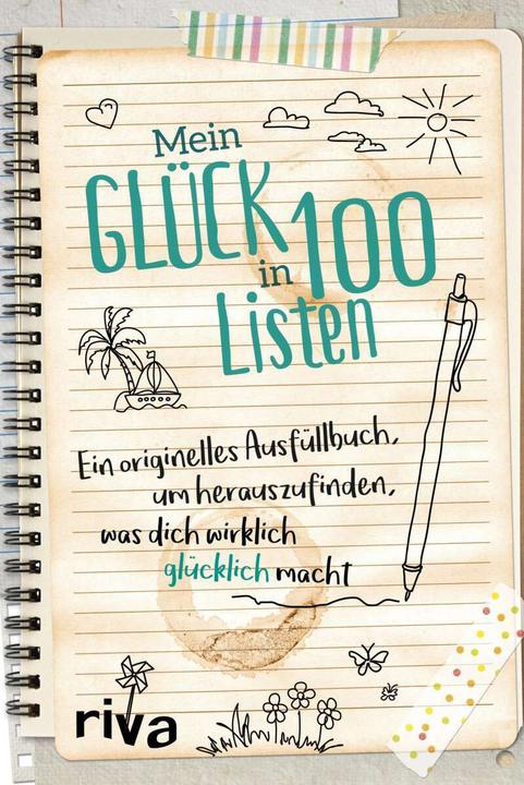 Immagine prodotto Mein Glück in 100 Listen (Tedesco, Casa editrice Riva, 2017)