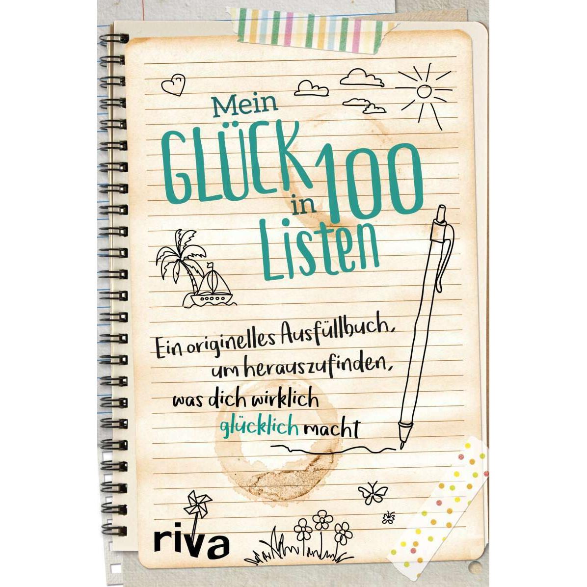 Mein Glück in 100 Listen, Ratgeber von Riva Verlag