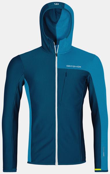 Actual product image Ortovox Fleece Light Grid Hooded Jkt (M)