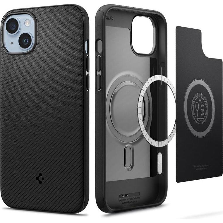 Spigen Core Armor MagSafe (Apple iPhone 14 Plus), Smartphone Hülle, Schwarz