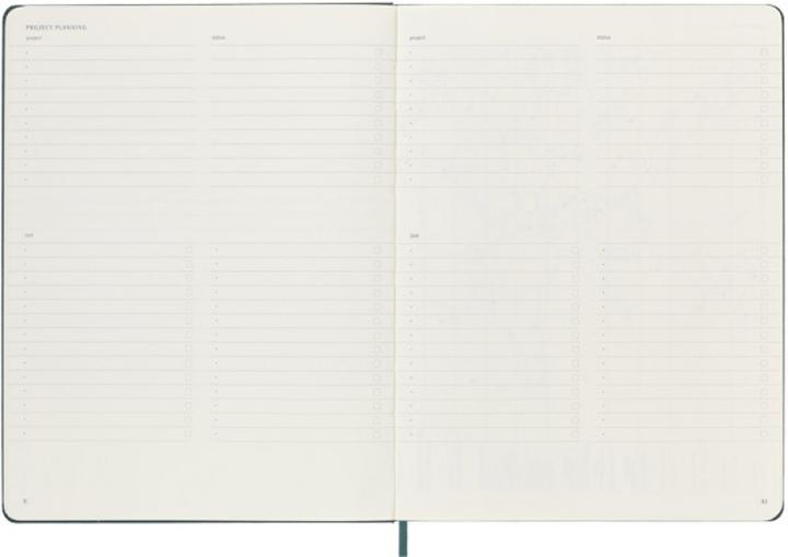 Actual product image Moleskine Professional notebook (19 x 25 cm, Lined, Hardcover)