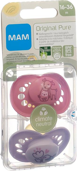 Actual product image MAM Original Pure assorted (2 x, 16 - 36 M.)