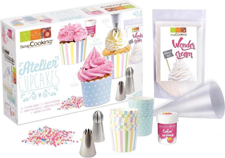 Actual product image ScrapCooking Cupcakes Studio (Piping bag set)