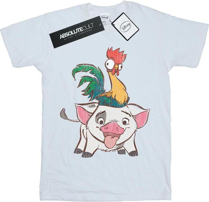 Immagine prodotto Disney Moana Hei Hei And Pua Maglietta Ampia Donna (XL)
