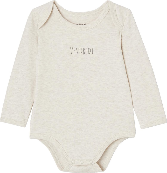 Produktbild Vertbaudet 5er-Pack Baby Langarm-Bodys in Schlupfform BASIC, Bio-Baumwolle (86)