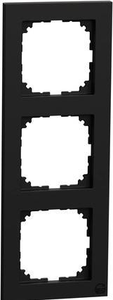 Produktbild Merten M-Pure-Rahmen 2fach MEG4020-3603 schwarz matt M-Pure