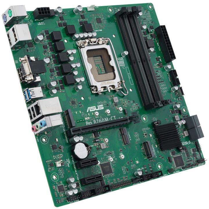 Produktbild ASUS Pro B760M-CT-CSM Mainboard Sockel 1700 (LGA 1700, Intel B760, mATX)