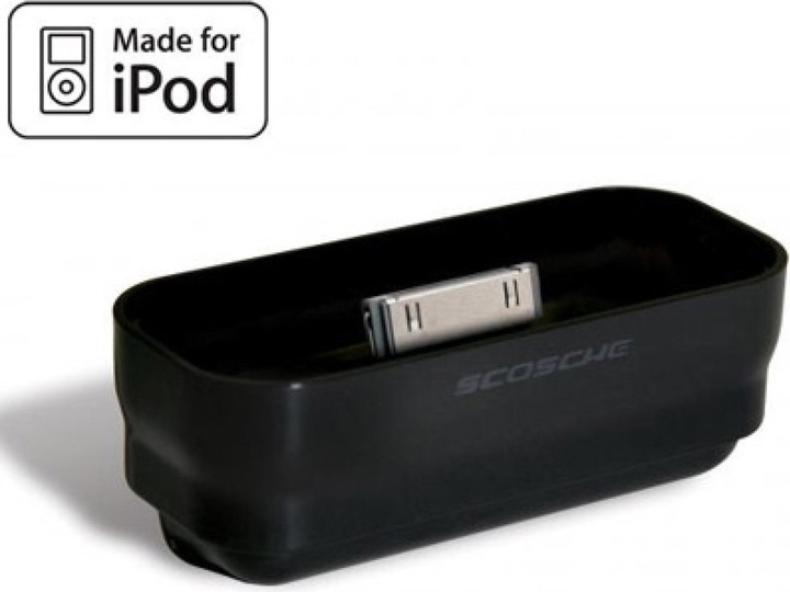 Produktbild Scosche passPORT Firewire/ USB Power Adapter for iPod/ iPhone 3G/4G Black (FireWire, 18 cm)