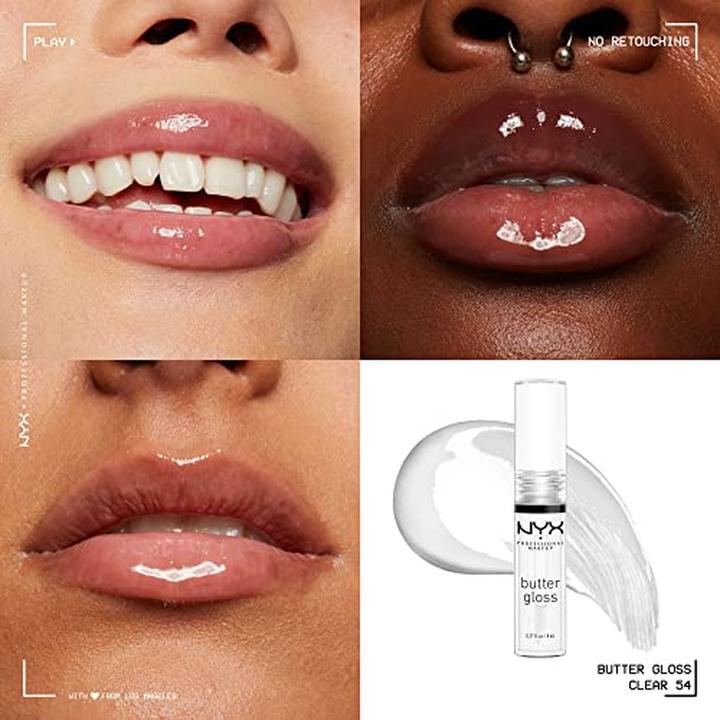 Actual product image NYX Professional Make-Up Butter Lip Gloss Sugar Rush (1 Sugar Rush)