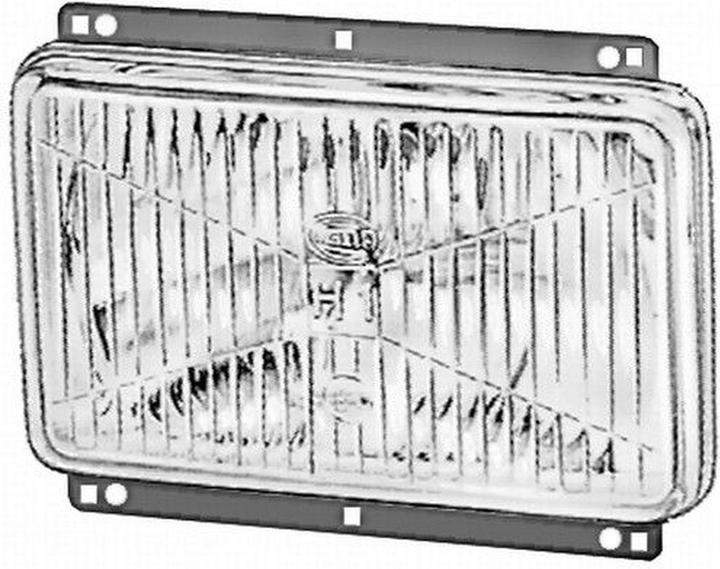Actual product image Hella Headlight insert halogen for JOHN DEERE Series 5