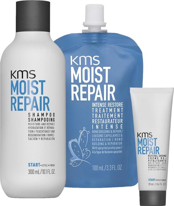 Produktbild KMS California Moist Repair Geschenkset - 420ml (Haarpflege set)