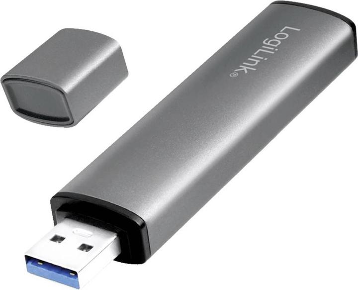 Produktbild LogiLink Cardreader USB 3.2 Hub 2-port grey (USB-A, 4 Ports)