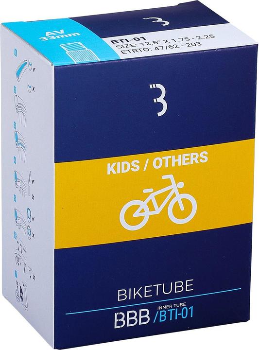 Produktbild BBB BMX BTI-21 20 1,75-2,125 AV 47-57-406 (Auto-Ventil (Schrader (AV), 20", 33 mm)