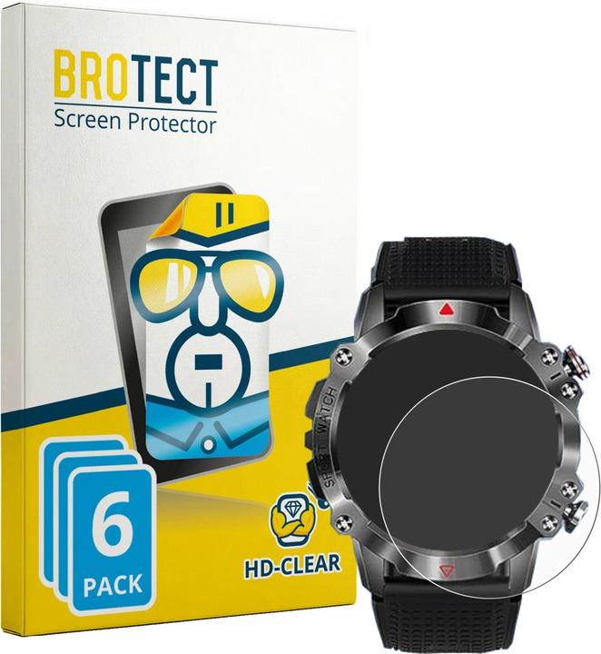 Produktbild BROTECT Schutzfolie für Rmana KR10 1.39" Displayschutz Displayschutzfolie Folie Klar Transparent