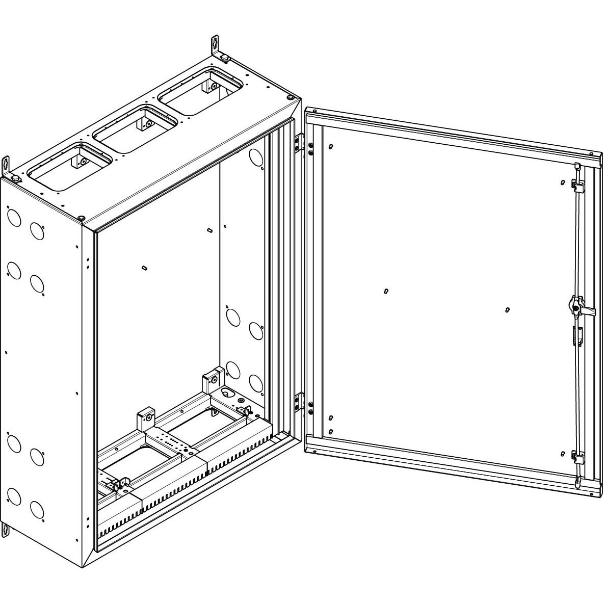 ABN NT37E, Serverschrank Zubehör, Weiss