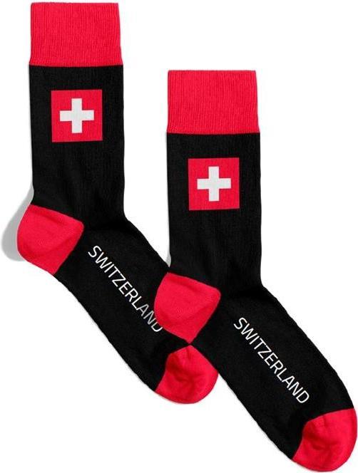 Polypins Chaussettes Switzerland, Unisize Femme 37-41 (Une unité par pack, 37 - 41)