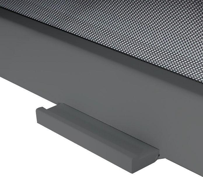 Actual product image Mendler Side panel for pergola HWC-L41, fabric/textile 3x3.7m, anthracite (300 cm, 370 cm)