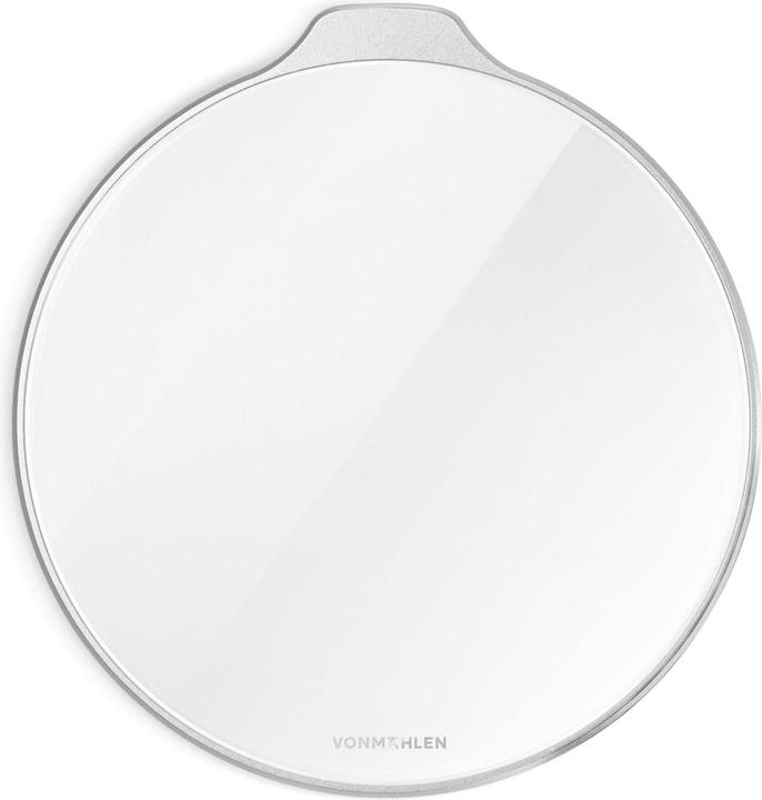 Image du produit Vonmählen Aura - The Wireless Charging Pad (USB-C to USB-A cable included) - Acrylic Glass Silver