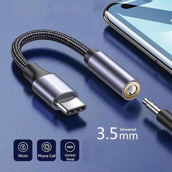 Image du produit Beline USB C — jack 3,5 mm (Adaptateur jack)