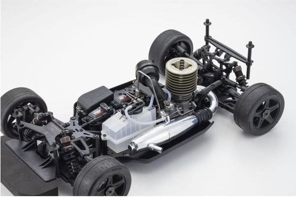 Image du produit Kyosho Voiture de tourisme Inferno GT2 Mercedes GT3 AMG Nitro, 1:18 (Presque prêt à être conduite)