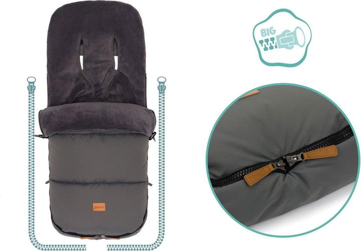 Image du produit Fillikid Chancelière d'hiver Kinley grise