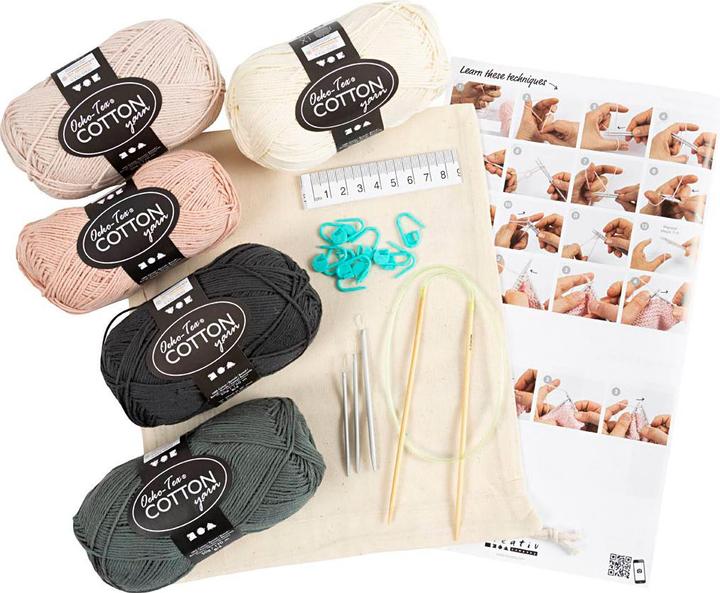 Actual product image Creativ Company Starter Knitting Kit