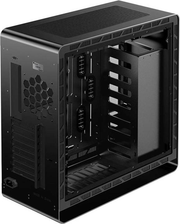 Immagine prodotto Jonsbo UMX6S E-ATX Midi Tower, vetro temperato - nero (ATX, E-ATX, mATX, Mini-ITX)