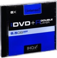 Actual product image Intenso DVD+R DL 8.5GB/240min (5 x)