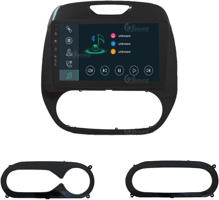 Produktbild JFSound Renault Captur 2013-2016 Android GPS Bluetooth WiFi USB DAB+ Touchscreen Carplay Android Auto