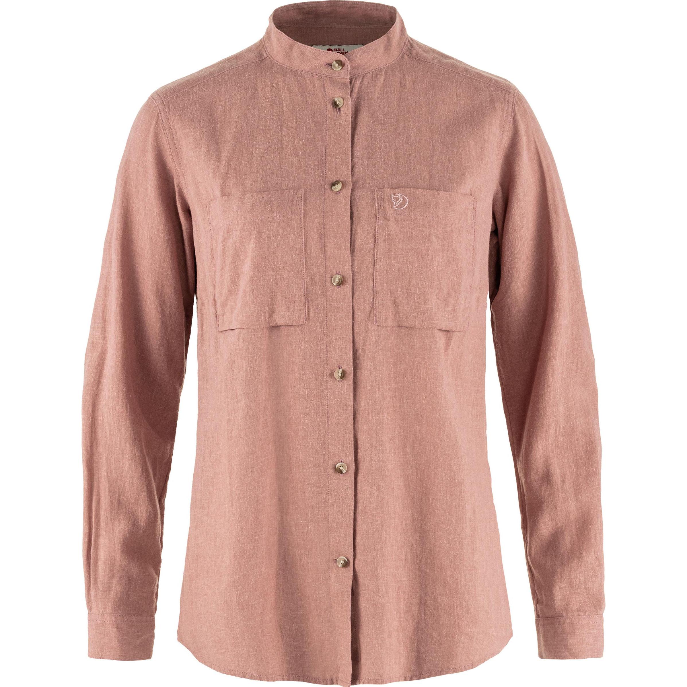 Fjällräven, Damen, Hemd, Women's Övik Hemp Shirt L/S, Rosa, (XL)
