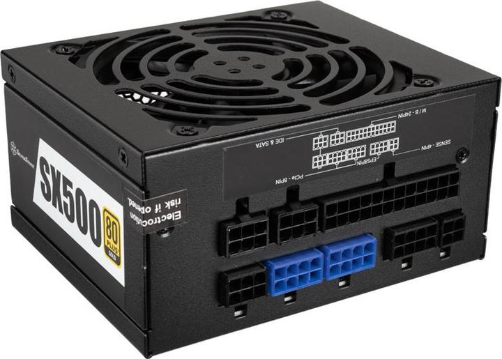 Produktbild Silverstone SST-SX500-G v1.1 SFX Netzteil 80 PLUS Gold, modular - 500 Watt (500 W)