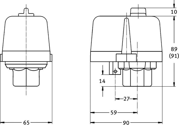 Immagine prodotto Aircraft Pressostato CONDOR MDR 2 / 11 bar