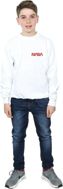 Produktbild Nasa Modern Logo Chest Sweatshirt Jungen (140, 146)