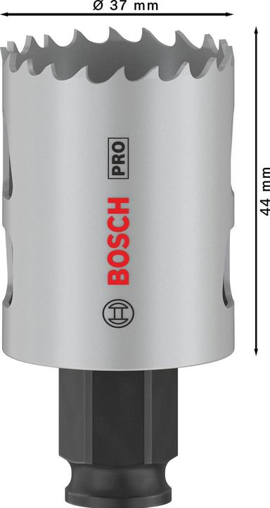 Produktbild Bosch Professional Zubehör PRO Multi Material PC Plus Lochsäge, 37 mm (37 mm)