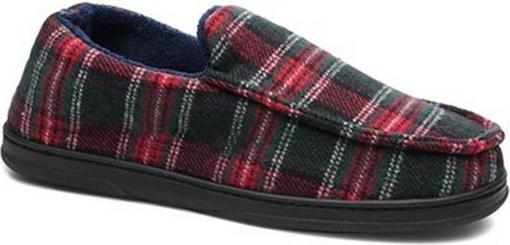 Image du produit Slumberzzz Pantoufles à carreaux pour hommes (45.5)