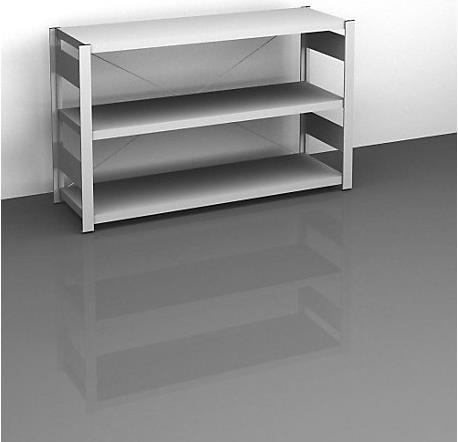 Actual product image kaiserkraft Sideboard plug-in shelf, light gray