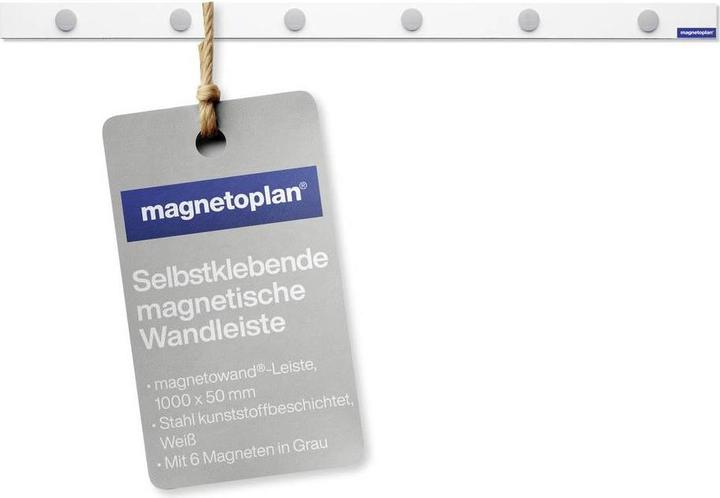 Actual product image Magnetoplan MAGNETOWALL - wall curtain rail (10 x)