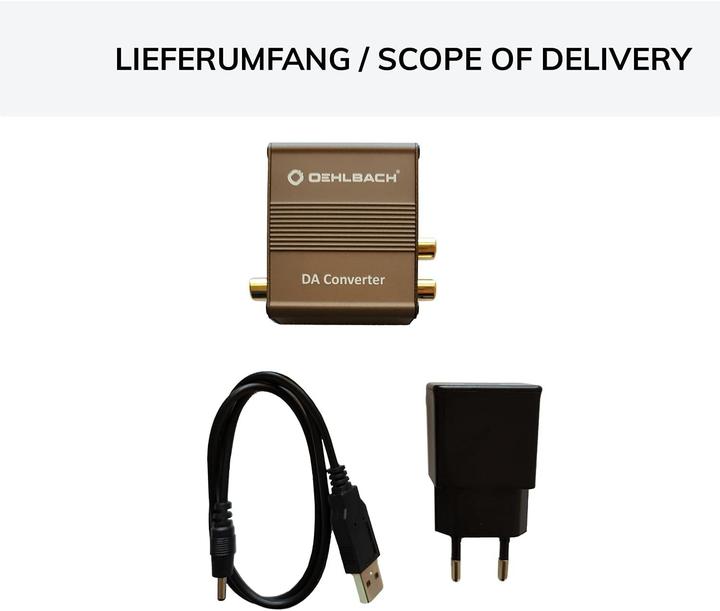 Actual product image Oehlbach Da Converter (Digital -> Analog)