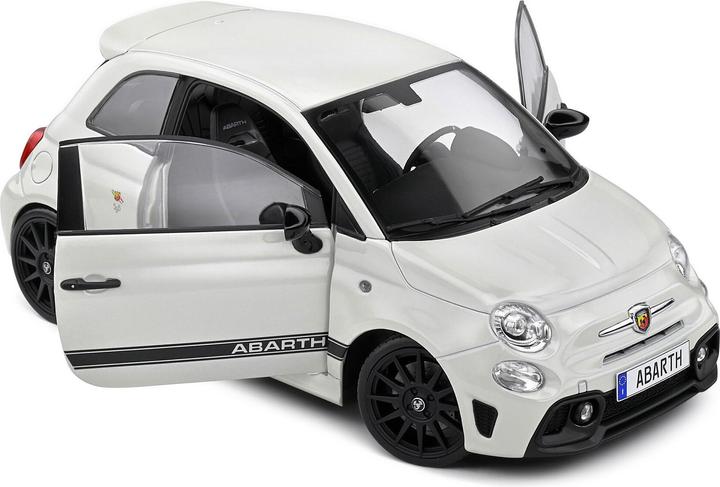 Productafbeelding Solido 1:18 Fiat F595 Abarth 2022 wit