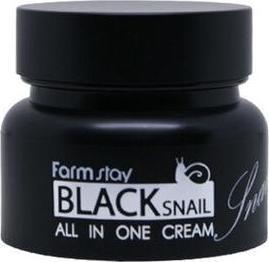 Produktbild Farm Stay FARMSTAY Black Snail All in One Cream krem do twarzy all-in ze śluzem ślimaka 75ml (75 ml, 24h Creme)