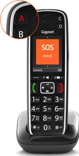 Actual product image Gigaset E720 A (DE version)