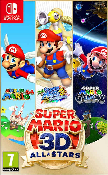 Produktbild Nintendo Super Mario 3D All-Stars (Switch, Multilingual)