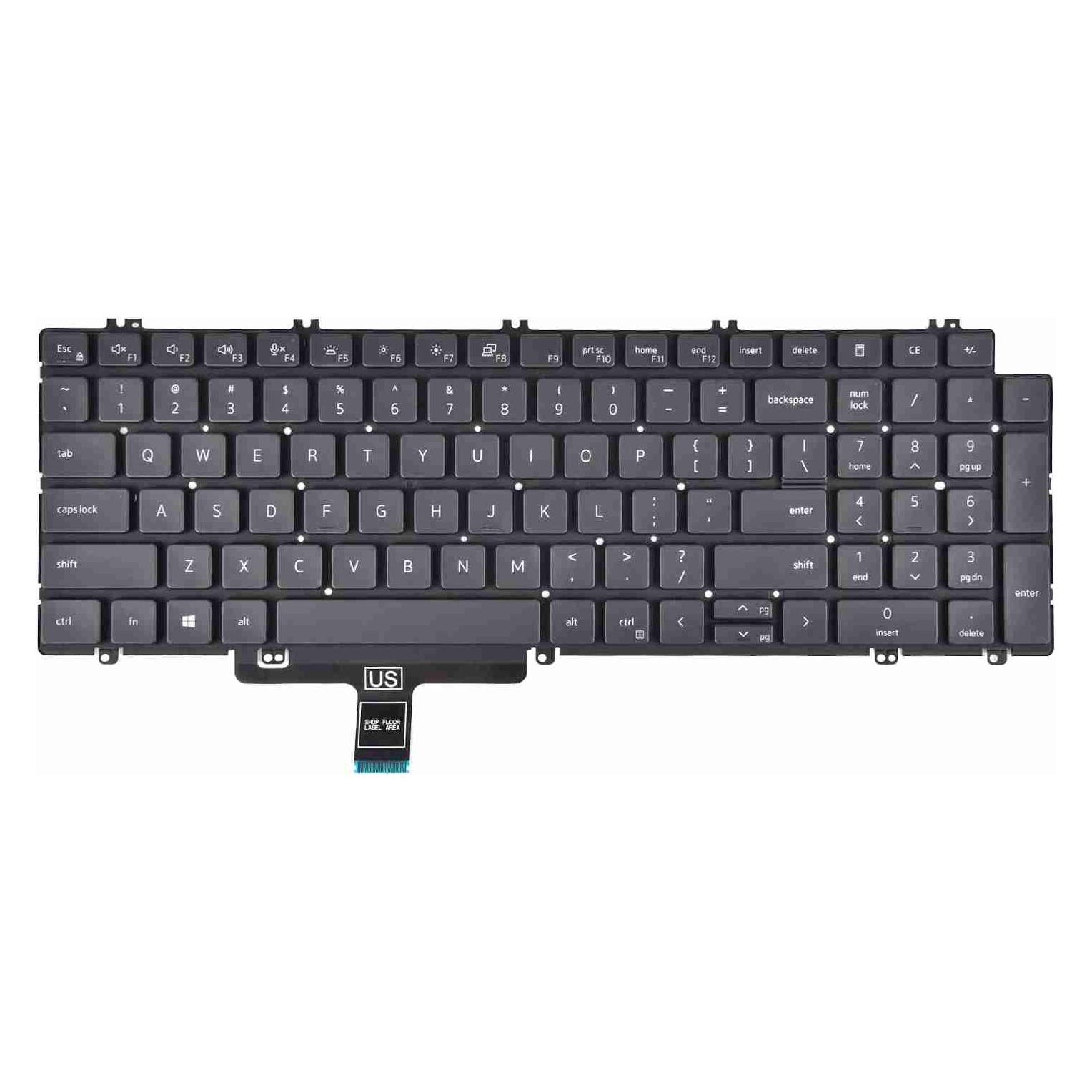 Dell KEYBOARD,79,US,ENGLISH, Notebook Ersatzteile