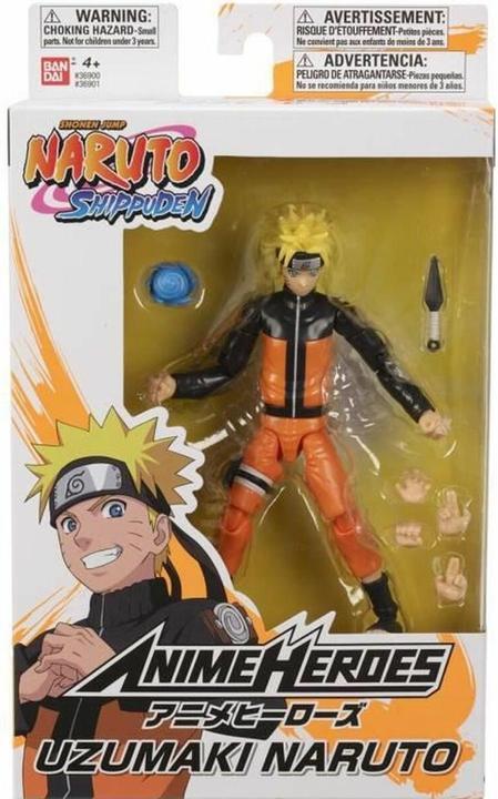 Actual product image Bandai Naruto Uzumaki