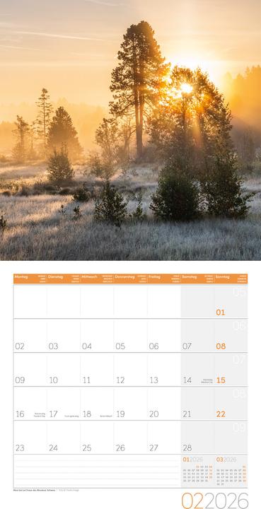 Immagine prodotto Atempause Kalender 2026 - 30x30 (30 x 30 cm)