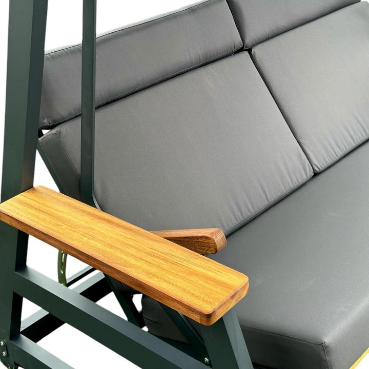 Actual product image Homitis Nova Garden Triple Swing Chair