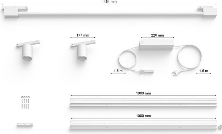 Produktbild Philips Hue Perifo Basis Set (3620 lm)